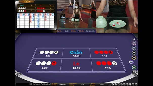 Xóc đĩa tại sảnh casino trực tuyến -  Sòng bài BBin