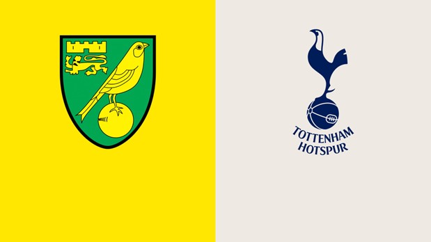 Norwich vs Tottenham, 22h00, ngày 22