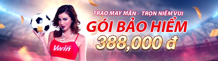 Trọn niềm vui cùng gói bảo hiểm hoàn thua cực khủng tại nhà cái Vwin